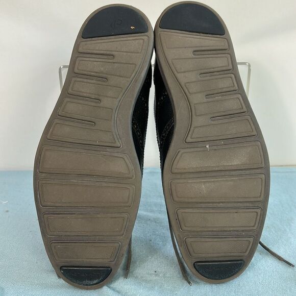 Men's Cole Haan Navy Laced Oxford Shoes - Picture 6 of 6
